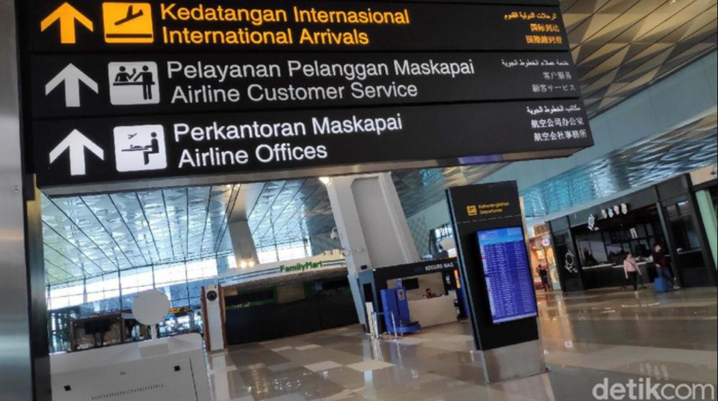 Terminal 3 Bandara Soekarno-Hatta, Tangerang (Grandyos Zafna/detikcom)